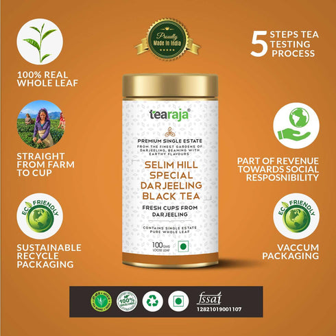 Tea Raja - Selim Hill Special Darjeeling Black Tea